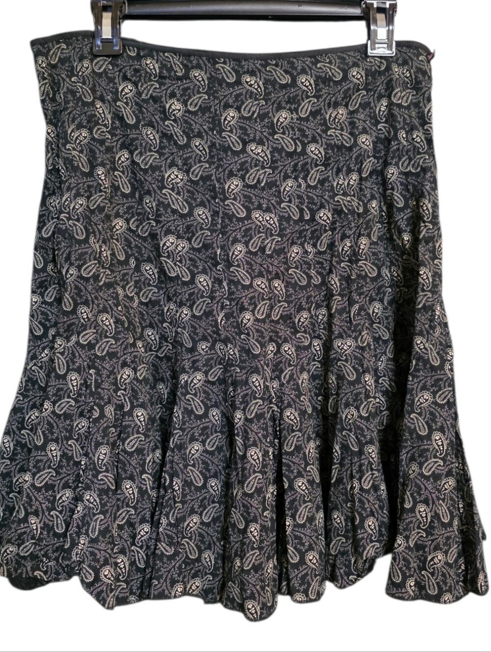 Polo Ralph Lauren Lightweight Paisley Print Preppy Mini Skirt - Picture 2 of 5